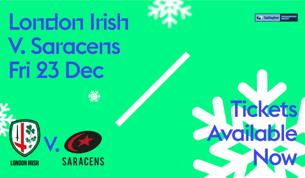 Early bird tickets now on sale - Christmas clash!